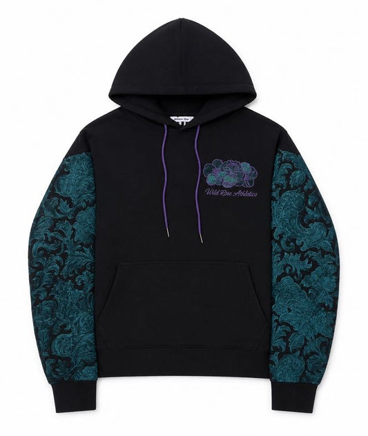 Wildrose Athletics Heavy Cotton Hoodie- "O.K. Corral" Print
