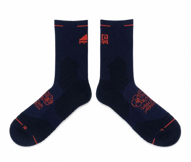 Wildrose Athletics Classic Compression Sock- "Corey Begay"